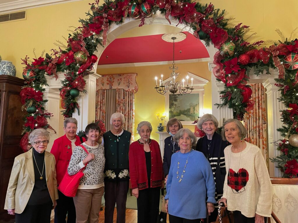 Residents visiting Edgewood Country Club in December 2021.